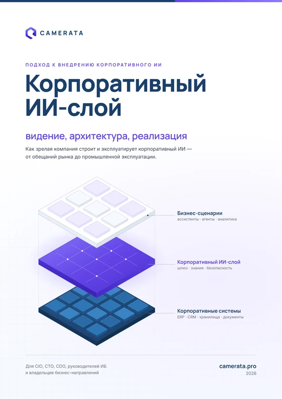 Обложка книги «Корпоративный ИИ-слой»